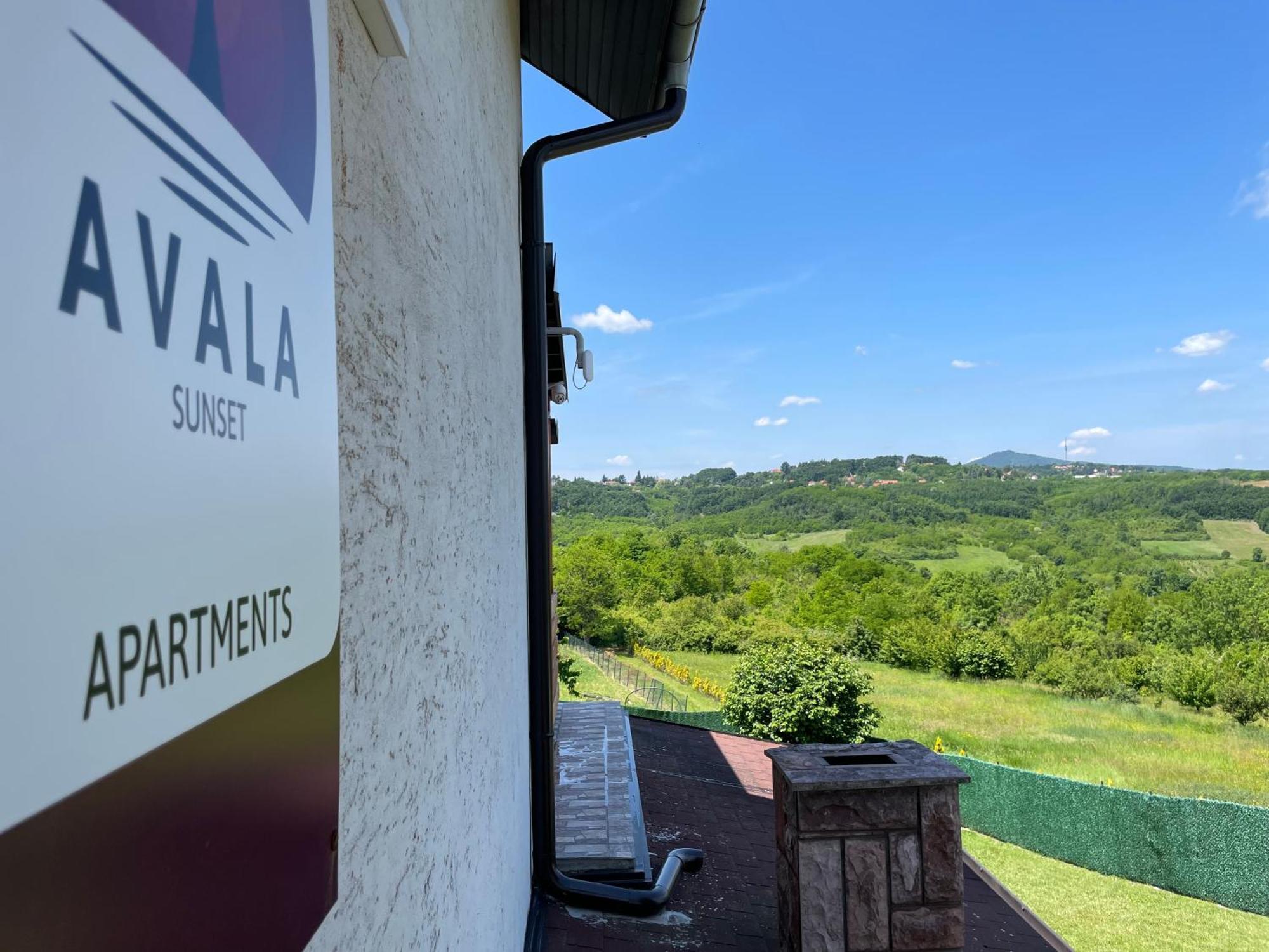 Avala Sunset Apartments Belgrad Dış mekan fotoğraf